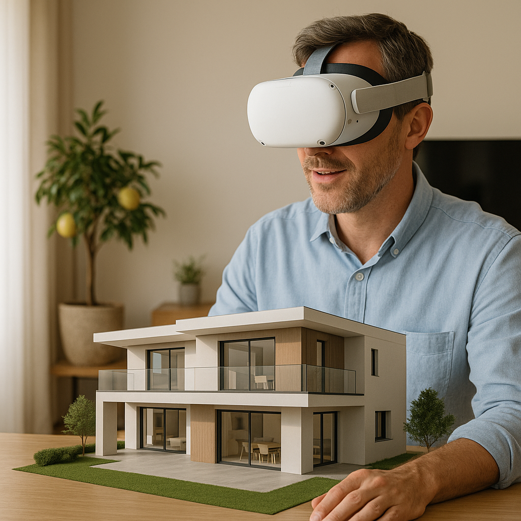 Promociones que convencen: cómo la realidad virtual transforma la presentación de proyectos